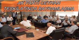 AK Parti Ceyhan İlçe Teşkilatında Bayramlaşma