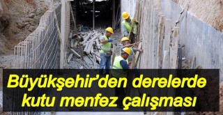 Sarıçam ilçesinde taşkınların önüne geçiliyor...