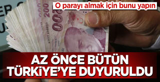 Ödemeler annelere PTT aracılığıyla yapılıyor...