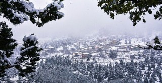 Kızıldağ Yaylası beyaza büründü