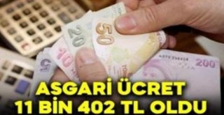 Yeni asgari ücret belli oldu!