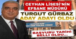 Turgut Gürbaz istifa etti, resmen aday adayı