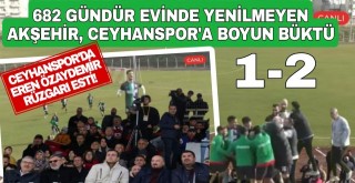 Ceyhanspor Akşehir'i evinde devirdi! 1-2