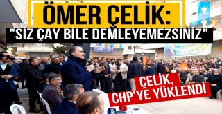 Ömer Çelik CHP'ye Yüklendi