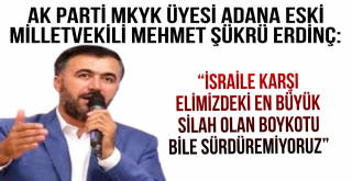 “İSRAİLE KARŞI ELİMİZDEKİ EN BÜYÜK SİLAH OLAN BOYKOTU BİLE SÜRDÜREMİYORUZ”