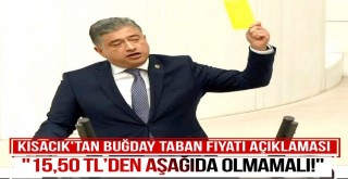 Kısacık'tan Buğday Taban Fiyatı Açıklaması