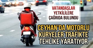 Motorlu Kuryeler Trafikte Tehlike Yaratıyor!