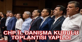 CHP İl Danışma Kurulu Toplantısı Yapıldı.