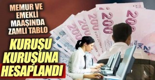 Emekli ve Memur  Maaşları Netleşti...