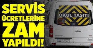 Okul Servis Ücretlerine Yüzde 73 Zam Yapıldı!