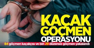 Kaçak Göçmen Operasyonu Düzenlendi