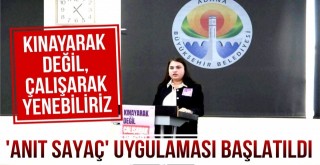 Anıt Sayaç Uygulaması Başlatıldı