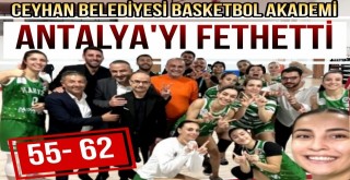 Ceyhan Belediyesi Basketbol Akademi Deplasmanda Galip Geldi