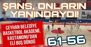 Ceyhan Belediye Basketbol Akademi, Kastamonu'dan Eli Boş Döndü