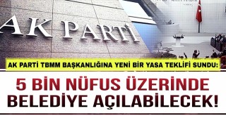 AK Parti 35 maddelik yasa teklifini TBMM Başkanlığına Sundu