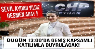CHP Ceyhanda Başkan Vekilliği Adayı Sevil Aydar Yıldız Oldu