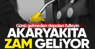 Akaryakıta ‘Füze Gibi’ Zamlar Yağıyor