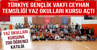 Ceyhan'da Yaz Okulları Kursu Açıldı!