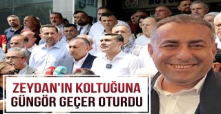 Zeydan'ın Koltuğuna, CHP'li Güngör Geçer Oturdu!