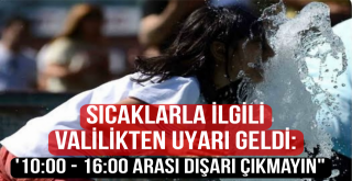 Valilik Uyardı!