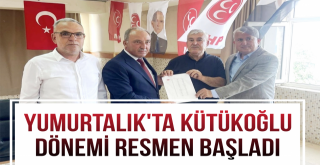 Yumurtalık'ta Kütükoğlu Dönemi Resmen Başladı