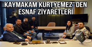 Ceyhan Kaymakamı Ramazan Kurtyemez'den Esnaf Ziyaretleri