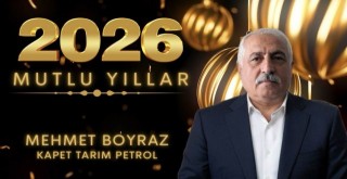 İş İnsanı Mehmet Boyraz'dan Yeni Yıl Mesajı!