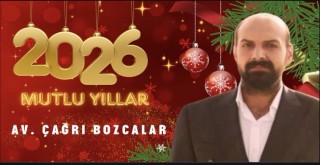 Av. Çağrı Bozcalar'dan Yeni Yıl Mesajı!