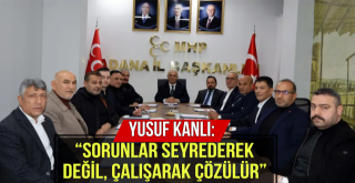 Sorunlar seyrederek değil, çalışarak çözülür”
