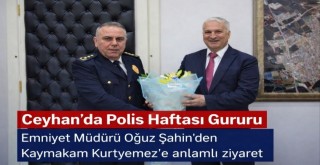 Oğuz Şahin'den Kaymakam Kurtyemez’e Anlamlı Ziyaret