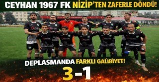 CEYHAN 1967 FK NİZİP DEPLASMANINDA 3 PUANI KAPTI