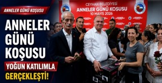 Ceyhan’da Anneler Günü Koşusu Yoğun Katılımla Gerçekleştirildi
