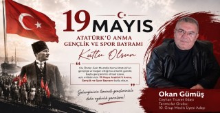 Okan Gümüş'ten 19 Mayıs Mesajı