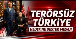 Terörsüz Türkiye Hedefine Destek Mesajı