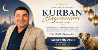 Fahrettin Varlı'dan Kurban Bayramı Mesajı