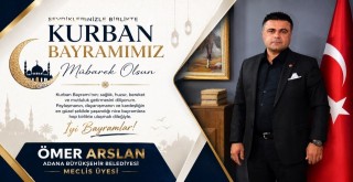 Ömer Arslan'dan Kurban Bayramı Mesajı