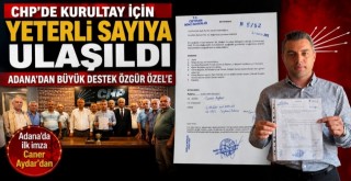 CHP Lideri Özgür Özel’e Adana’dan Güçlü Destek
