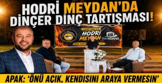 Ayhan Apak, Dinçer Dinç'i canlı yayında uyardı!