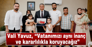 “Vatanımızı aynı inanç ve kararlılıkla koruyacağız”