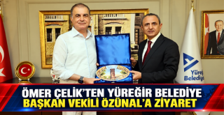 Ömer Çelik’Ten Yüreğir Belediye Başkan Vekili Özünal’a Ziyaret