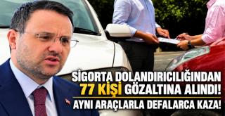 Aynı Araçlarla Defalarca Kaza!