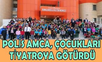 Ceyhan polisi çocukları tiyatroyla buluşturdu